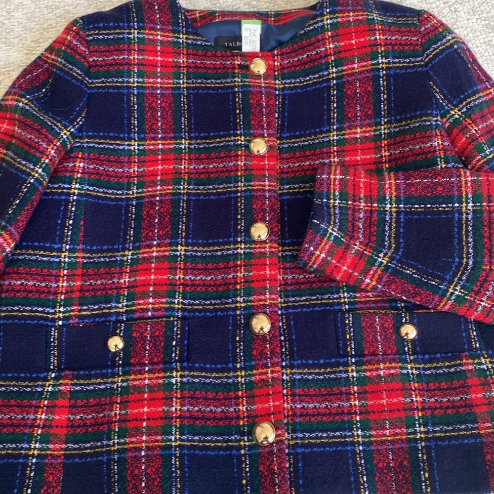 Talbots Plaid Jacket - Picture 3 of 5